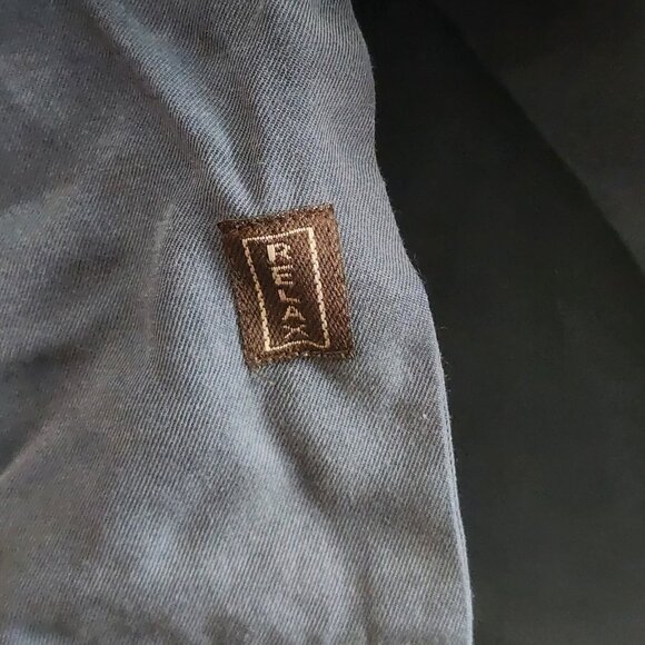 Tommy Bahama Shirt Mens Large Blue Silk Billfish Cowboy Embroidered Fishing - Picture 3 of 11